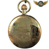 Le Transcontinental - Montre de Poche Chasseur Mécanique Bronze - Vue 1 - Gousset-heritage