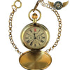 Le Transcontinental - Montre de Poche Chasseur Mécanique Bronze - Vue 4 - Gousset-heritage