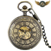 Le Victorien - Gousset Mécanique Squelette Demi-Chasseur Gravé - Bronze - Gousset-heritage