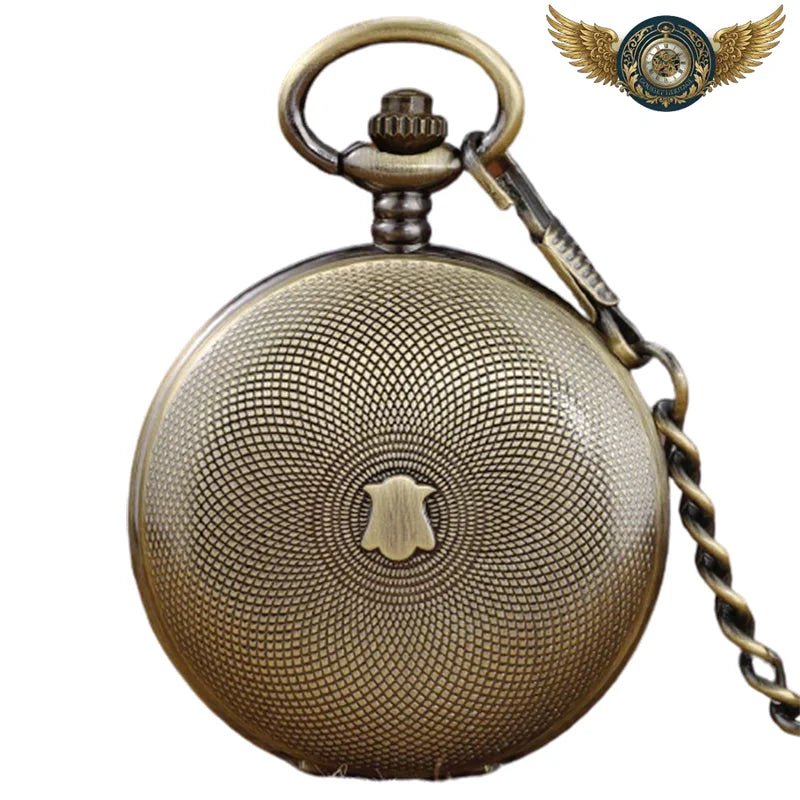 Le Victorien - Gousset Mécanique Squelette Demi-Chasseur Gravé - Vue 6 - Gousset-heritage