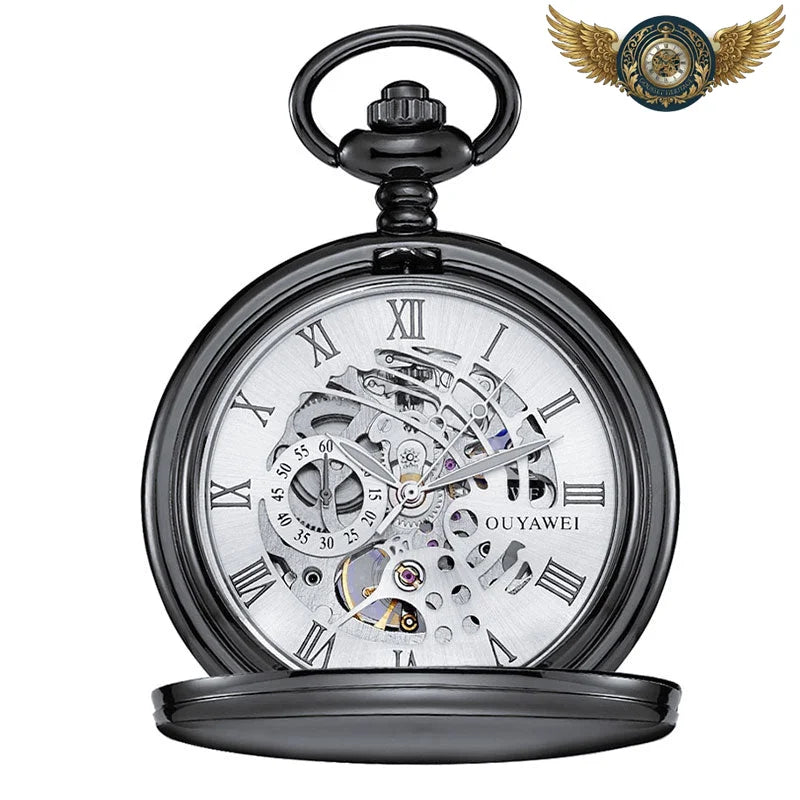 Le Victorien - Montre Gousset Full-Hunter Mécanique Squelette