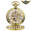 Le Victorien - Montre Gousset Full-Hunter Mécanique Squelette - Or - Gousset-heritage
