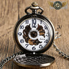 Le Victorien - Montre Gousset Mécanique Squelette Chasseur Or - Vue 9 - Gousset-heritage