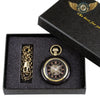 Le Victorien Noir - Montre Gousset Squelette Mécanique Bois - Vue 4 - Gousset-heritage