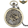 Le Voluptueux - Montre Gousset Automatique Chasseur Bronze Gravé - Vue 1 - Gousset-heritage