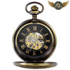 Le Voyageur - Montre Gousset Mécanique Squelette Bronze Vieilli - Vue 2 - Gousset-heritage
