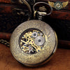 Le Voyageur - Montre Gousset Mécanique Squelette Bronze Vieilli - Vue 4 - Gousset-heritage