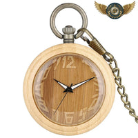Lépine Bohème - Montre Gousset en Bois Exotique Quartz - Gousset-heritage