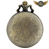 Médaillon Naturaliste - Montre Gousset Chasseur Bronze Antique - Vue 3 - Gousset-heritage
