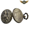 Médaillon Naturaliste - Montre Gousset Chasseur Bronze Antique - Vue 5 - Gousset-heritage