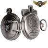 Montre Gousset Steampunk Le Fondeur | Boîtier Chasseur Noir - Vue 5 - Gousset-heritage