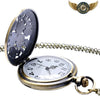 Montre de Poche L'Arcadia - Boîtier Chasseur Floral Bronze Antique - Vue 4 - Gousset-heritage