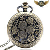 Montre de Poche L'Arcadia - Boîtier Chasseur Floral Bronze Antique - Vue 6 - Gousset-heritage