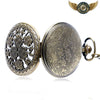 Montre de Poche L'Arcadia - Boîtier Chasseur Floral Bronze Antique - Vue 7 - Gousset-heritage