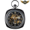 Néo-Dandy - Montre Gousset Mécanique Squelette Noir 43mm - Vue 1 - Gousset-heritage