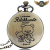 Paris Fantaisie - Pendentif Horloger Demi-Chasseur Bronze - Vue 3 - Gousset-heritage