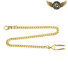 Pendentif Montre de Poche Doré Zircon & Émaux | Quartz - Vue 7 - Gousset-heritage