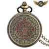 Relique Cosmique - Montre Pendentif Gousset Chasseur Quartz Bronze - A - Gousset-heritage