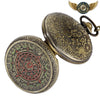 Relique Cosmique - Montre Pendentif Gousset Chasseur Quartz Bronze - Vue 4 - Gousset-heritage