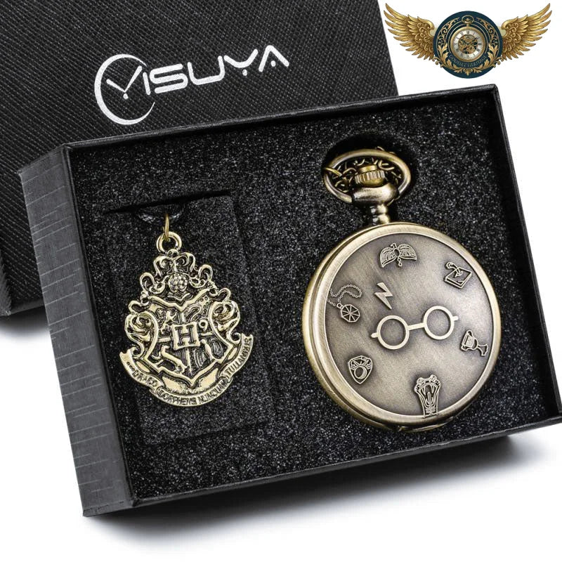 Relique d'Académie - Montre Gousset Chasseur Bronze Patiné - Vue 5 - Gousset-heritage