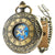 L'oracle Noir - Montre Gousset Squelette Mécanique Bleu - modèle Bronze - Gousset-heritage