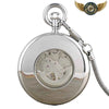 Victorien Squelette - Montre Gousset Automatique Acier Poli - Vue 2 - Gousset-heritage